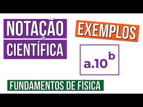 Thumbnail da aula: NOTAÇÃO CIENTÍFICA: exemplos e exercícios | Fundamentos da Física | Recomposição de Aprendizagem