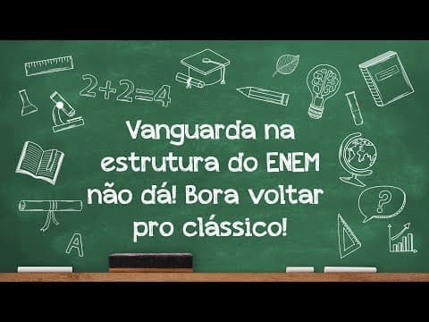 Thumbnail da aula: Videoaulas Poliedro | Coesão na redação do Enem