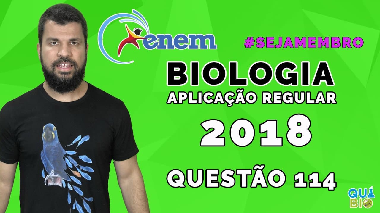 Thumbnail: ENEM 2018 - Aplicação Regular - Questão 114 - O nível metabólico de uma célula pode ser determinado