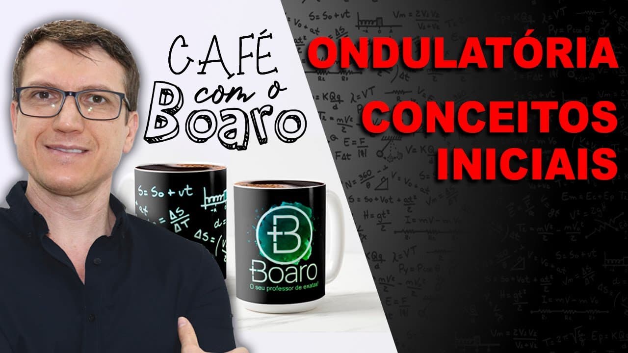 Thumbnail: CONCEITOS INICIAIS – ONDULATÓRIA - EXERCÍCIOS para REVISÃO de FÍSICA – EXC115