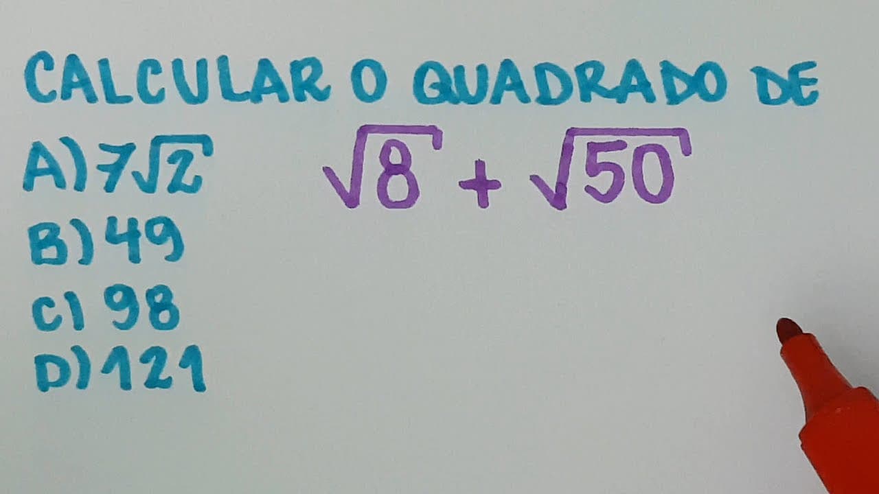 Thumbnail: 🔥 HELP MATEMÁTICA BÁSICA - Raiz quadrada