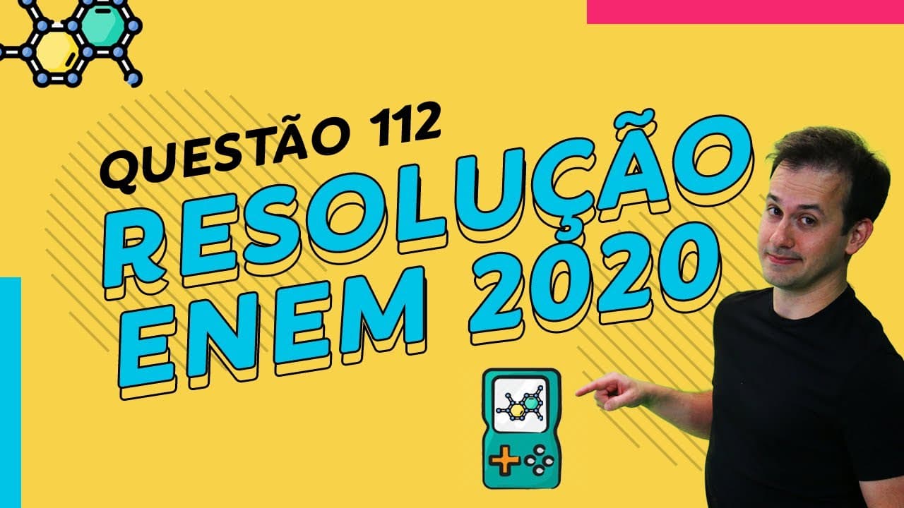 Thumbnail: Resolução ENEM 2020 - Prova Azul Q112 [Química]