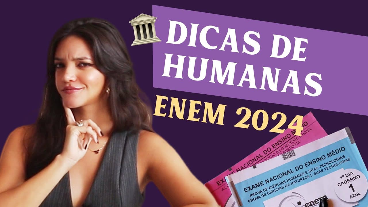 Thumbnail: 🔥DICAS FINAIS PARA O ENEM