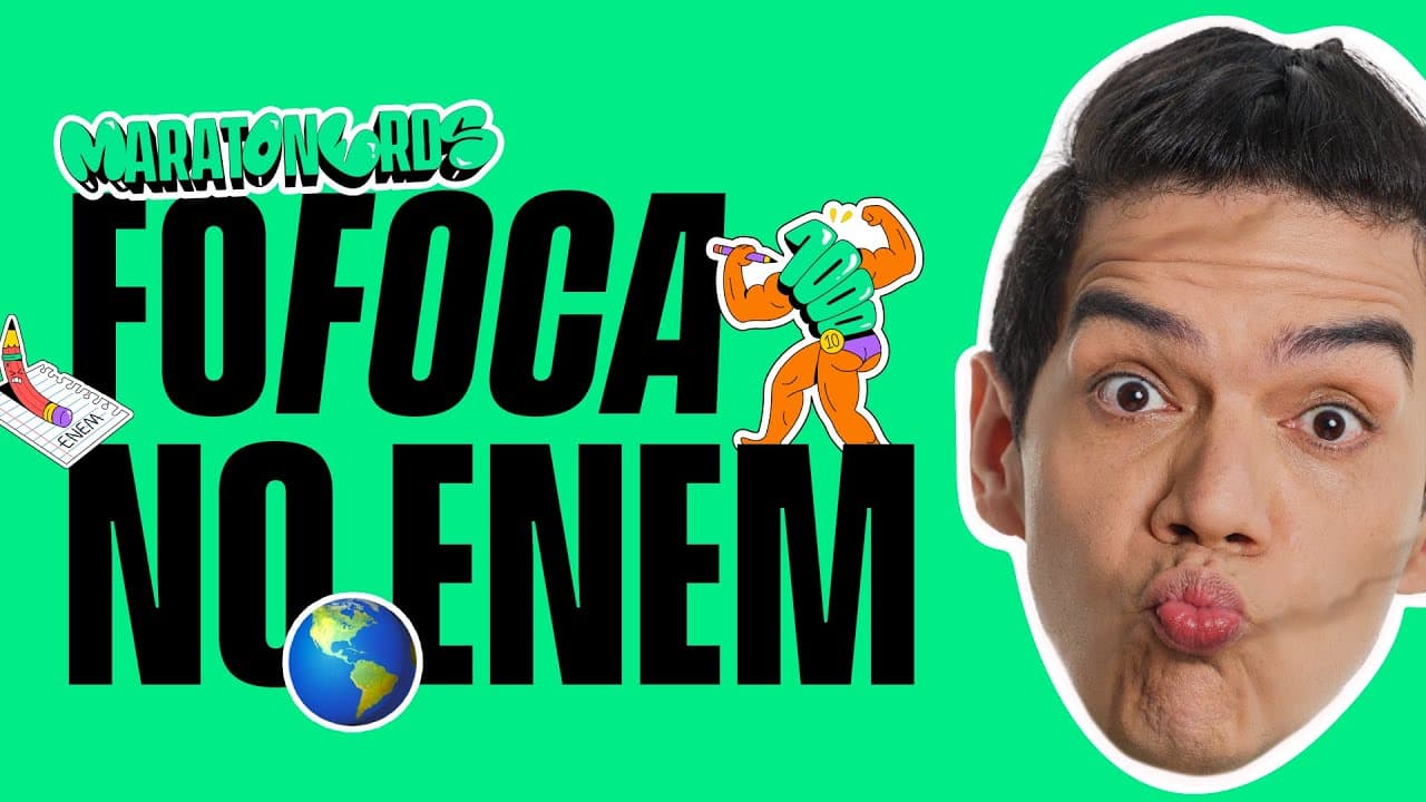 Thumbnail: FOFOCA GEOPOLÍTICA | (FO)FOCA NO ENEM: TEMAS PARA A REDAÇÃO #18