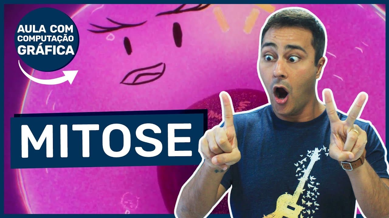 Thumbnail: MITOSE | Divisão Celular | Professor Jubilut