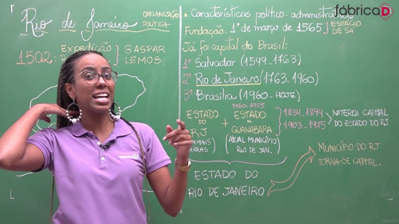 Thumbnail: GEOGRAFIA PARA UERJ - GEOGRAFIA DO RIO DE JANEIRO