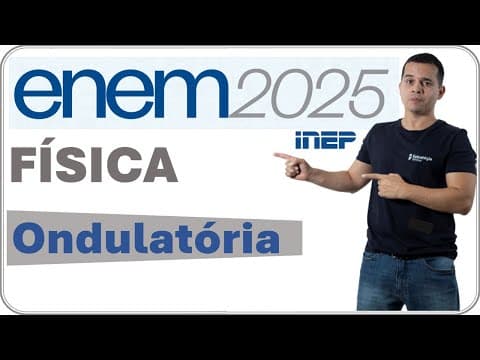 Thumbnail da aula: ENEM 2025 | QUESTÃO 114 |  A TIRINHA ILUSTRA UM PROCESSO FÍSICO EM QUE UMA ONDA SONORA