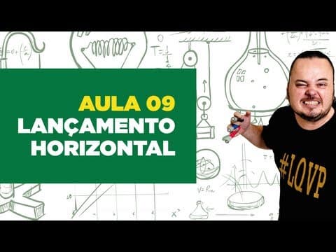 Thumbnail da aula: Física Total - Aula 09 - Lançamento Horizontal no vácuo