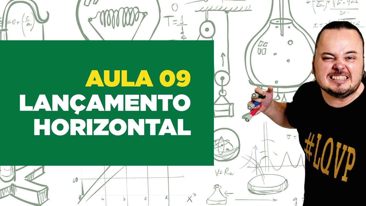 Thumbnail: Física Total - Aula 09 - Lançamento Horizontal no vácuo