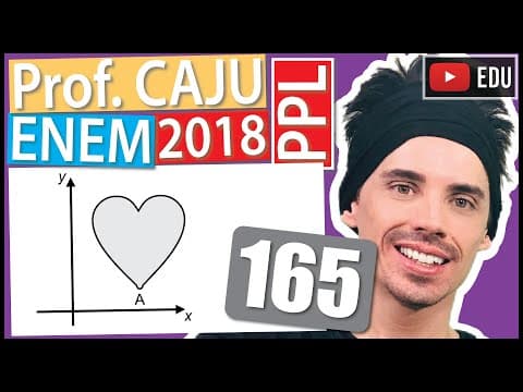 Thumbnail da aula: [ENEM 2018 PPL] 165 📓 VISÃO ESPACIAL Isometria é uma transformação geométrica que, aplicada a