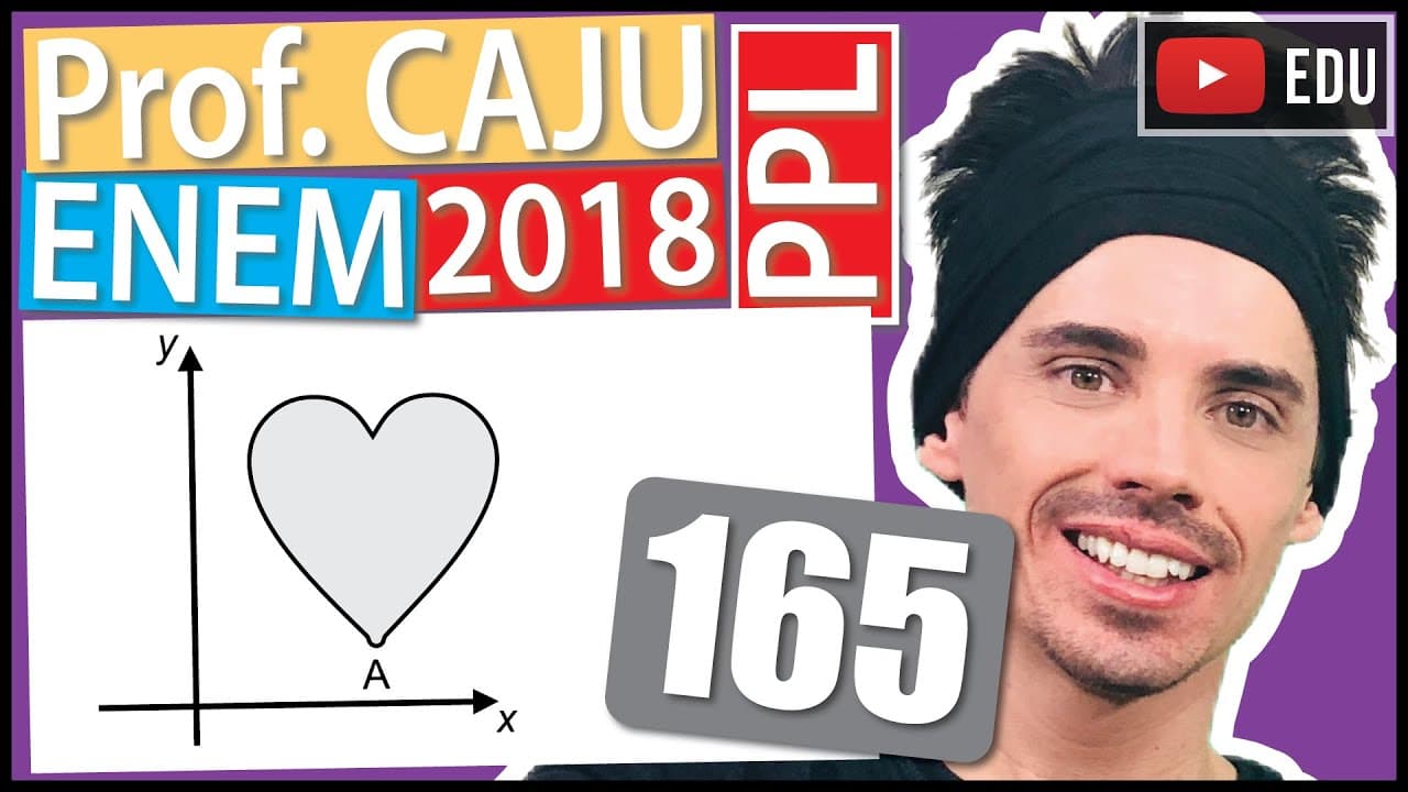 Thumbnail: [ENEM 2018 PPL] 165 📓 VISÃO ESPACIAL Isometria é uma transformação geométrica que, aplicada a