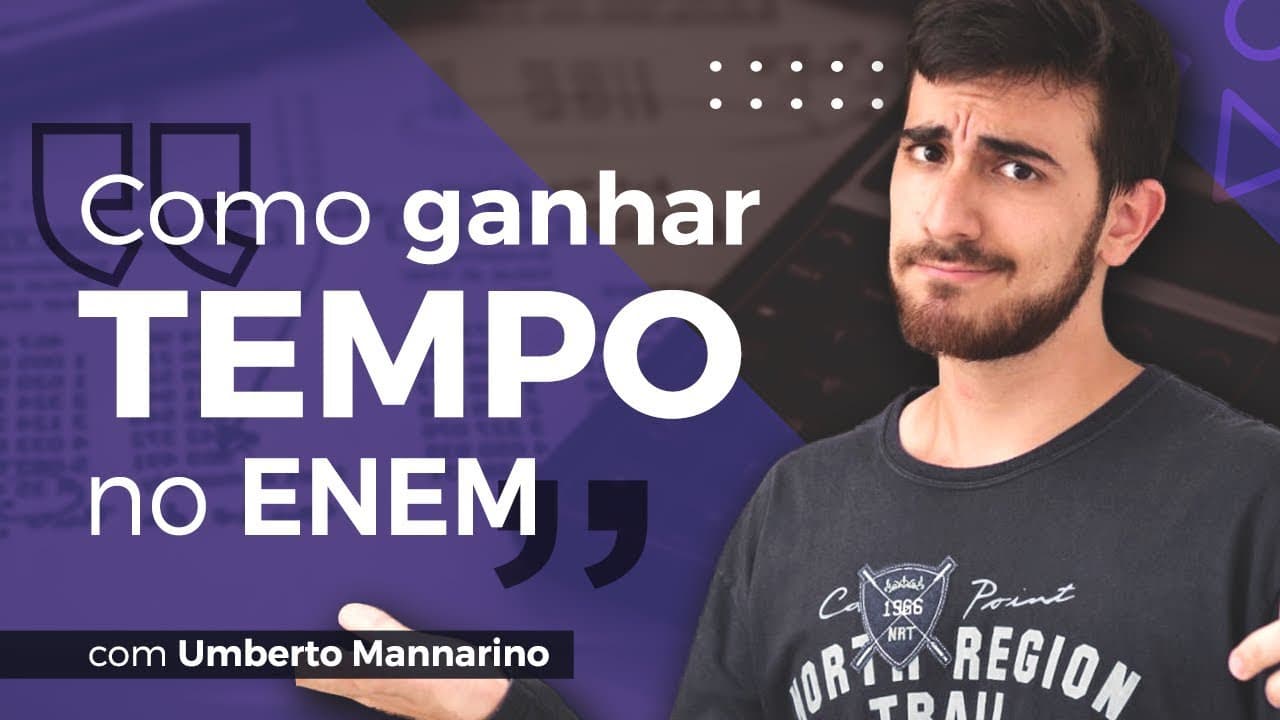 Thumbnail: Como GANHAR TEMPO em EXATAS no Enem: Truque das UNIDADES DE MEDIDA