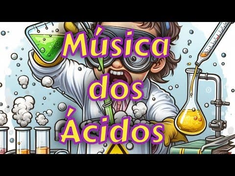 Thumbnail da aula: Música para aprender propriedades dos Ácidos e das Bases