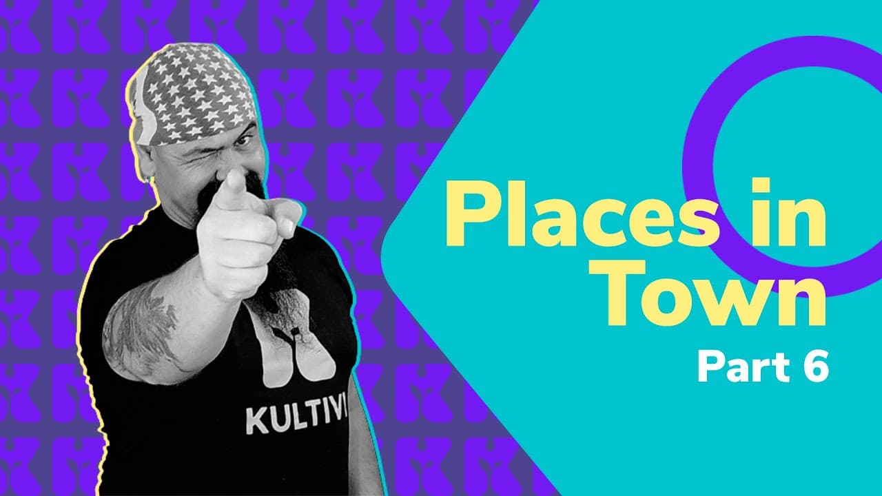 Thumbnail: Places in Town - Part 6 (Lugares na Cidade) | Inglês 2.0