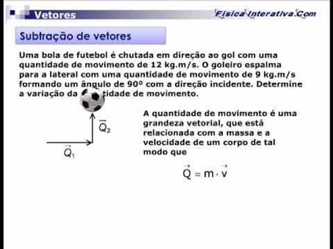 Thumbnail da aula: Operações com vetores - subtração - exercicio resolvido