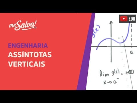 Thumbnail da aula: Me Salva! LIM04 - Assíntotas verticais