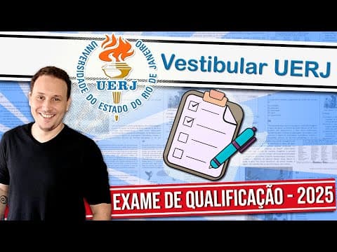 Thumbnail da aula: RESOLUÇÃO UERJ - 2025