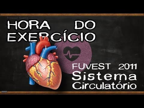 Thumbnail da aula: Sistema circulatório - FUVEST 2011