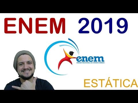 Thumbnail da aula: ENEM 2019 Slackline é um esporte no qual o atleta deve se equilibrar e executar manobras....