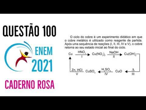 Thumbnail da aula: Enem 2021 | Questão 100 | Caderno Rosa