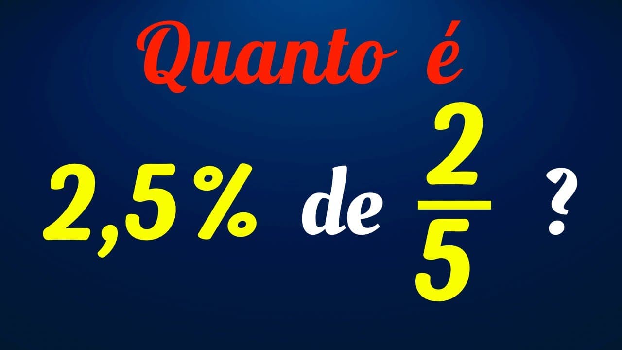 Thumbnail: ⚠️ COMO FAZ ESSA PORCENTAGEM??? Matemática básica todo dia.📚🚀