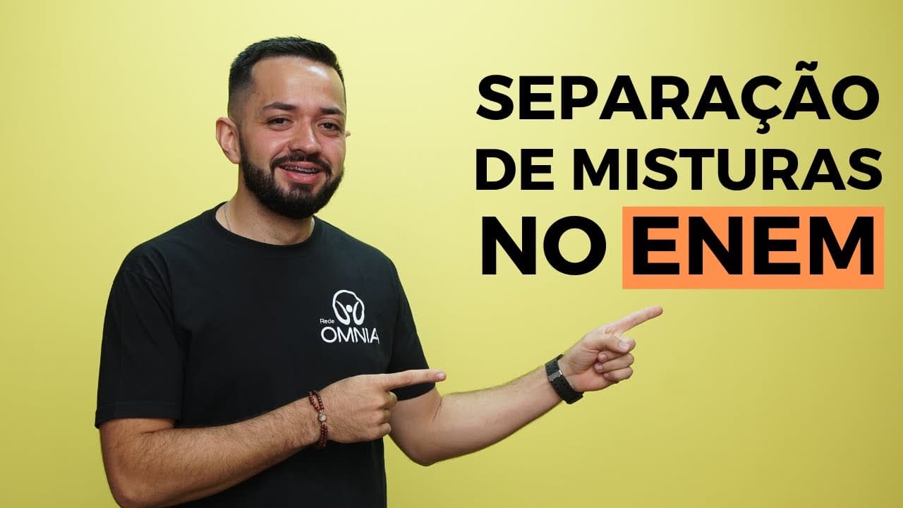 Thumbnail: Separação de Misturas no Enem - Brasil Escola