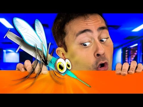 Thumbnail da aula: Como os MOSQUITOS irão acabar com o nosso MEDO DE INJEÇÕES