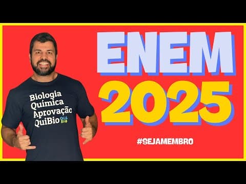 Thumbnail da aula: ENEM 2025 - O sashimi (filé de peixe cru) de baiacu é uma iguaria muito apreciada no Japão.
