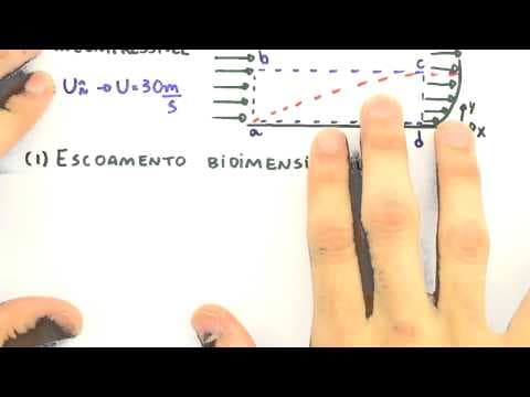 Thumbnail da aula: Me Salva! ESI05 - Exercício conservação de massa para um volume de controle: escoamento não uniforme