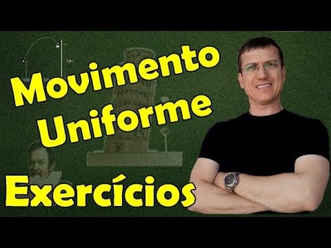 Thumbnail da aula: Movimento Uniforme I - CINEMÁTICA - Aula 4 - Questão 26 - Prof. Marcelo Boaro
