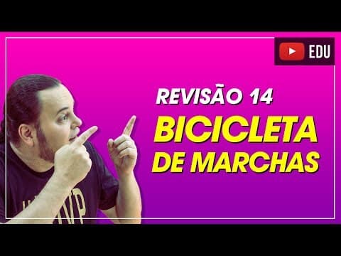 Thumbnail da aula: MCU | Movimento circular e uniforme | transmissão em bicicleta de marchas | aula 14
