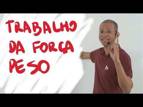 Thumbnail da aula: Trabalho da força peso - OBFEP 2013 - Q12/20