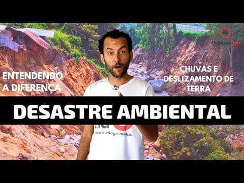Thumbnail da aula: CLIMA NO BRASIL | DESASTRES AMBIENTAIS | CHUVA E DESLIZAMENTO DE TERRA |