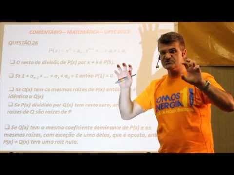 Thumbnail da aula: Comentário da prova do vestibular UFSC 2013 | Prof. Jorge