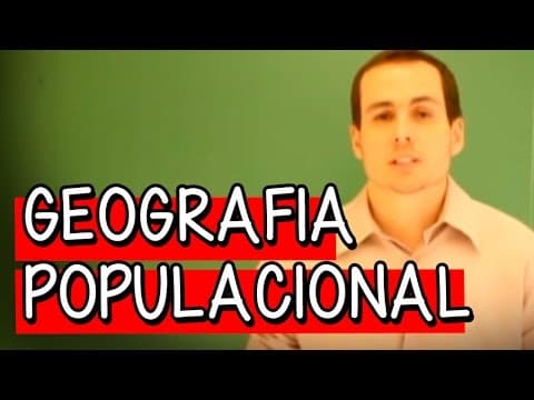 Thumbnail da aula: Geografia Populacional - Resumo para o ENEM: Geografia | Descomplica