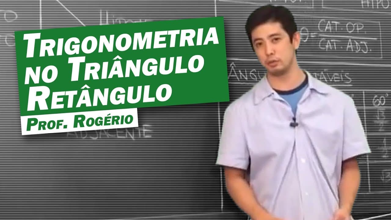 Thumbnail: Matemática - Trigonometria no Triângulo Retângulo