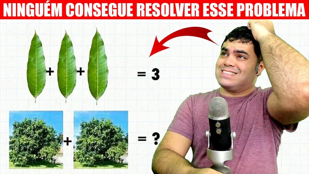 Thumbnail: NINGUÉM Resolve esse DESAFIO DE MATEMÁTICA com Sistemas Bugantes!