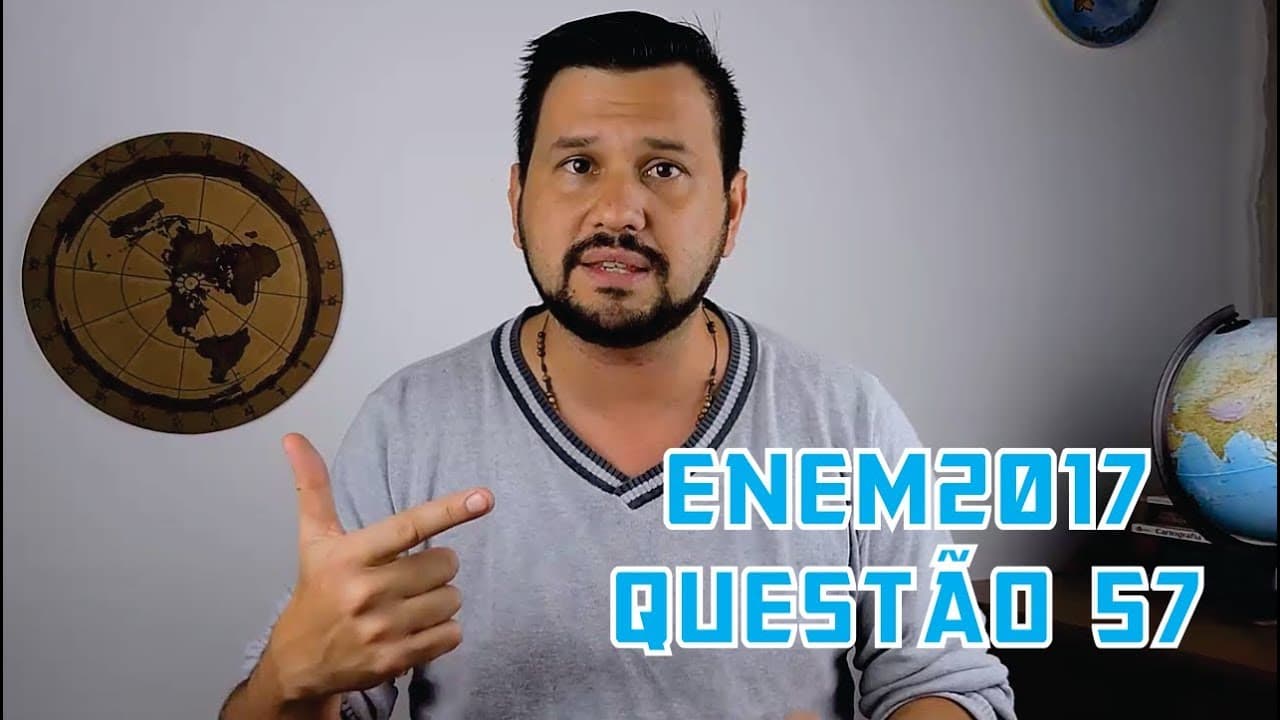 Thumbnail: RESOLUÇÃO COMENTÁRIOS ENEM 2017: QUESTÃO 57 - DOMÍNIO TECNOLÓGICO