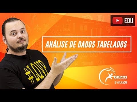 Thumbnail da aula: Consumo combustíveis | Energia | Comparação de dados tabelados | questão ENEM PPL
