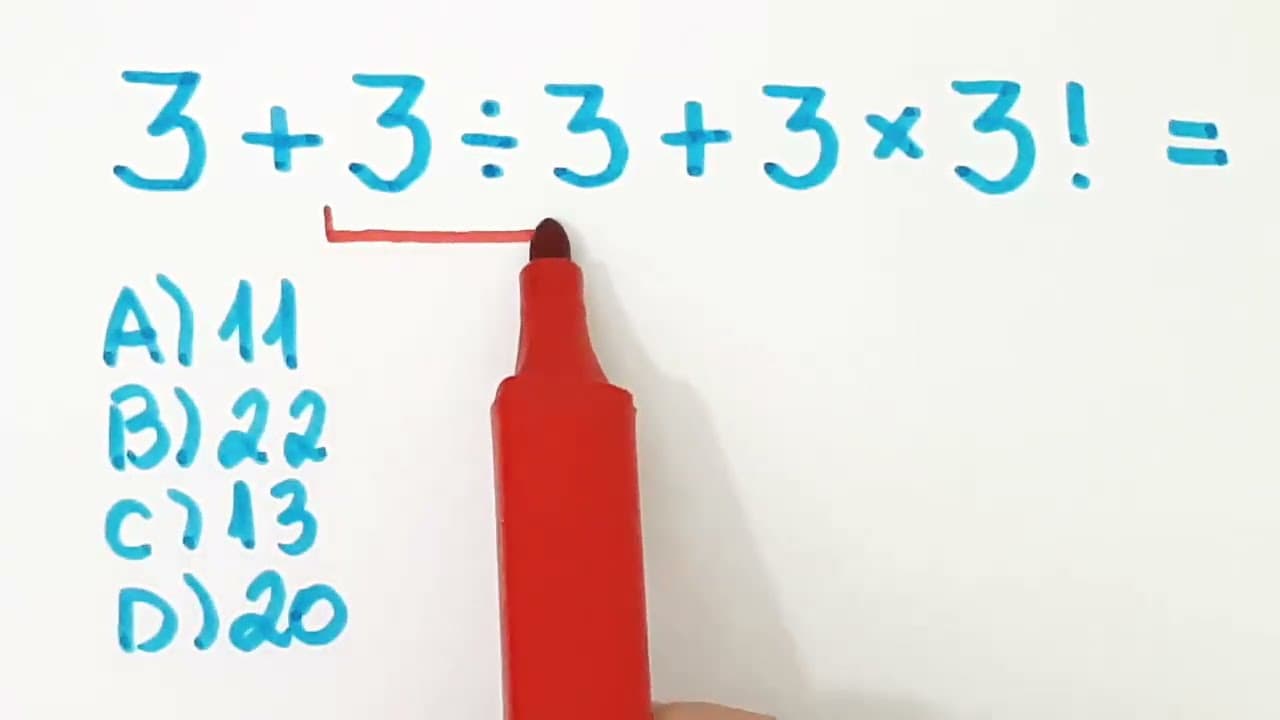 Thumbnail: 🔥 HELP MATEMÁTICA BÁSICA - Expressão Numérica #172