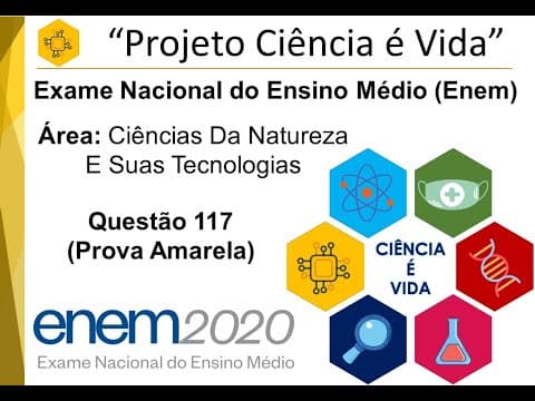 Thumbnail da aula: Questão 117 - Enem 2020 - Ciências da Natureza e Suas Tecnologias - Prova Amarela