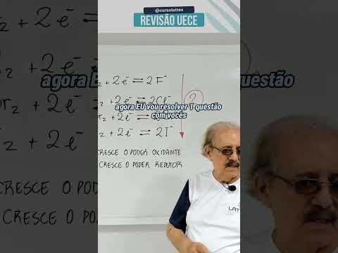 Thumbnail da aula: Química para Uece com professor Hamilton Andrade