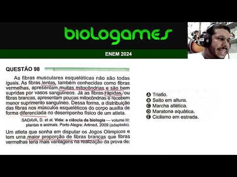 Thumbnail da aula: ENEM 2024 - PROVA VERDE - Questão 98