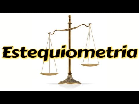 Thumbnail da aula: Estequiometria Básica (Método Facilitado) e Número de Avogadro