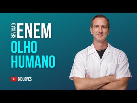 Thumbnail da aula: ENEM 2022 - No processo de captação da luz pelo olho para formação de imagens estão envolvidas...