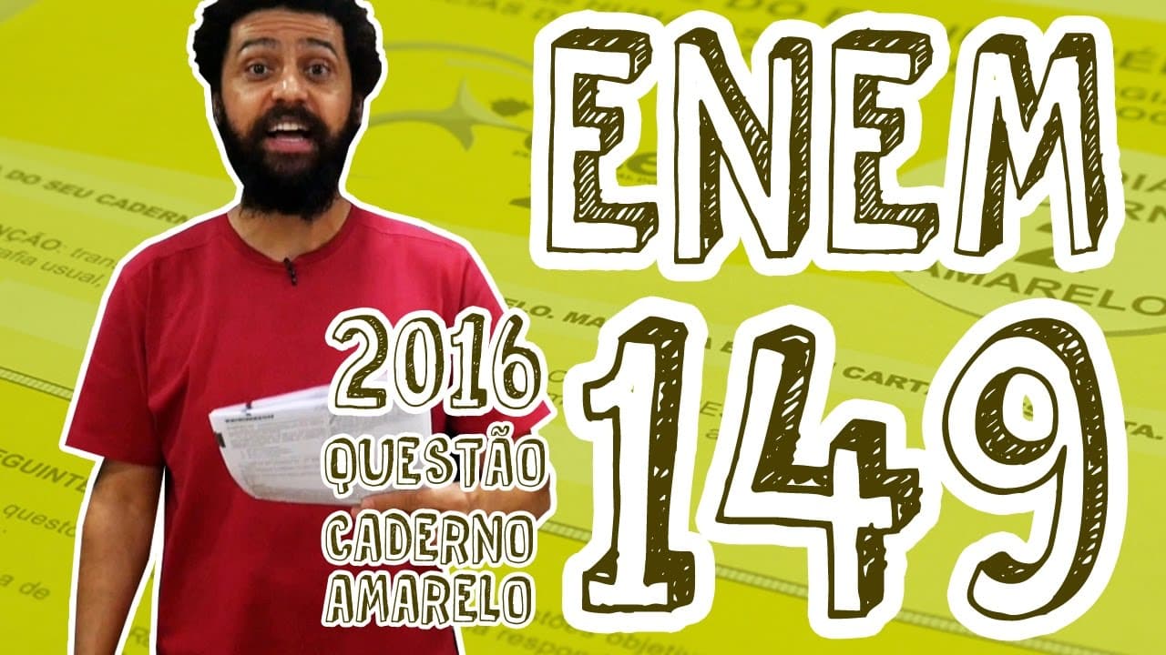 Thumbnail: ENEM - Questão 149 (Caderno Amarelo)