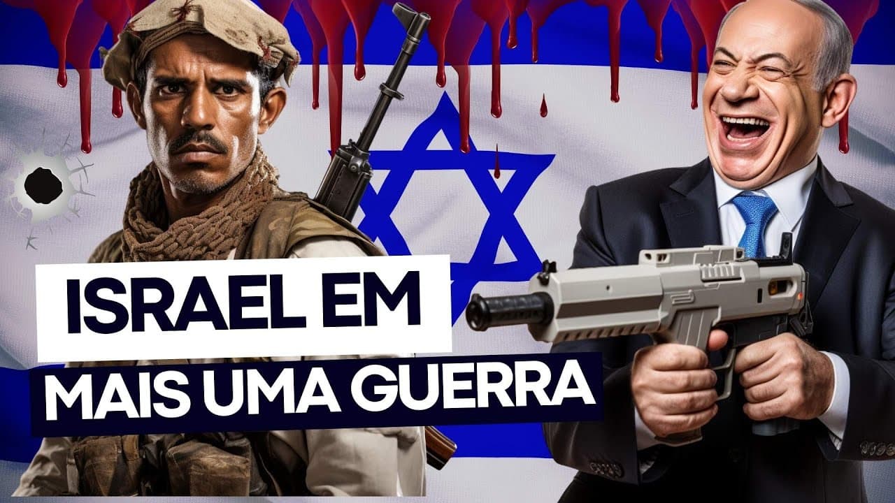 Thumbnail: ISRAEL É ATACADO PELO IÊMEN | Guerra em três frentes | Geopolítica |