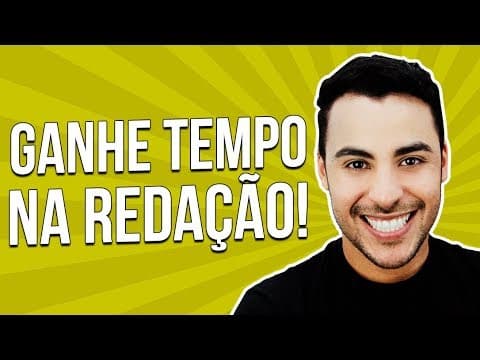 Thumbnail da aula: COMO FAZER SUA REDAÇÃO MAIS RÁPIDO | Prof. Romulo Bolivar