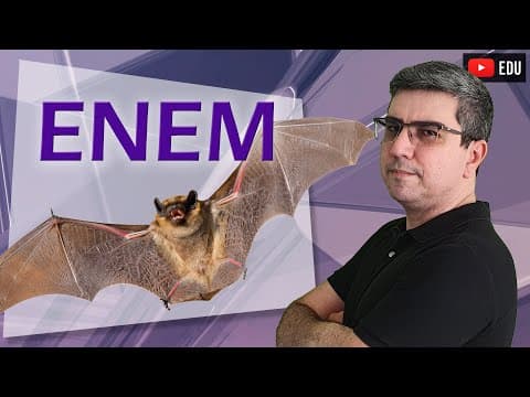 Thumbnail da aula: Enem Digital 2020 e a ecolocalização/biossonar de morcegos e de golfinhos
