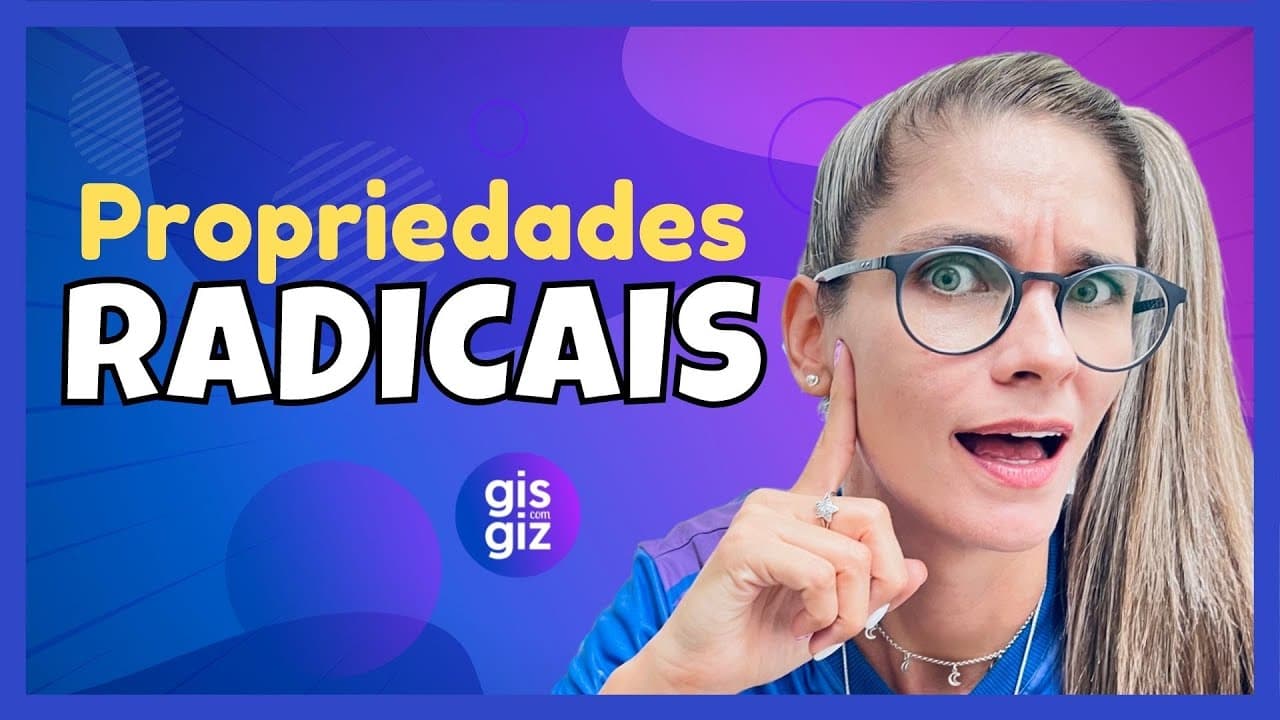 Thumbnail: PROPRIEDADES DOS RADICAIS | RADICIAÇÃO | \Prof. Gis/